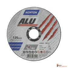 nortonschleifmittel/NORTON_schleifmittel_66252828227 Norton Alu Aluminium Cutting Disc 125x2.5x22.23 GRIT 36_133152